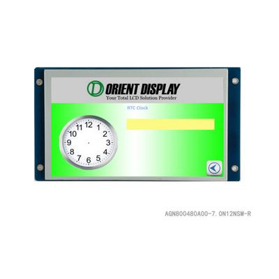 AGN800480A00-7.0N12NSM-R by Orient Display - EMBED LCD 7"" 800480 UART RTP