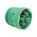 AHD16-9-1939S80 by Amphenol Sine Systems Corp - CONNECTOR PLUG HSG FMALE 9POS INLINE
