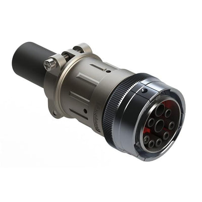 AHDBM06-24-91SR-059 by Amphenol Sine Systems Corp - SIZE 24, 9 POSITION ISOBUS PLUG
