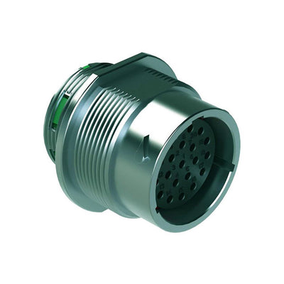 AHDM04-18-21SN by Amphenol Sine Systems Corp - CONNECTOR RECPT HSNG FMALE 21PS PNL MT
