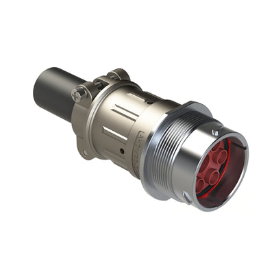 AHDM04-24-07PN-059 by Amphenol Sine Systems Corp - CONNECTOR RCP HSG ML 7P INLINE PNL MT