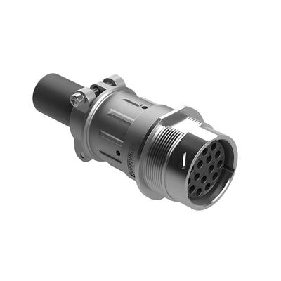 AHDM04-24-16SR-059 by Amphenol Sine Systems Corp - CONNECTOR RCP HSG F 16P INLINE PNL MT