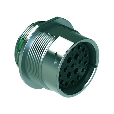 AHDM04-24-21SN by Amphenol Sine Systems Corp - CONNECTOR RECPT HSNG FMALE 21PS PNL MT