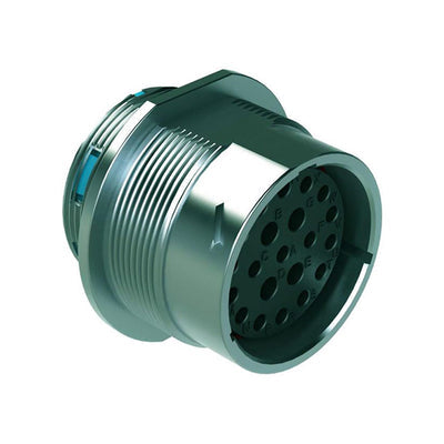 AHDM04-24-21SR by Amphenol Sine Systems Corp - CONNECTOR RECPT HSNG FMALE 21PS PNL MT