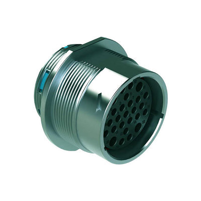 AHDM04-24-27SR by Amphenol Sine Systems Corp - CONNECTOR RECPT HSNG FMALE 27PS PNL MT