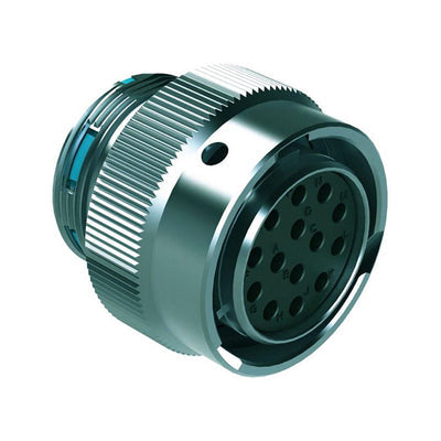AHDM06-18-14SR by Amphenol Sine Systems Corp - CONNECTOR PLUG HSNG FMALE 14POS INLIN