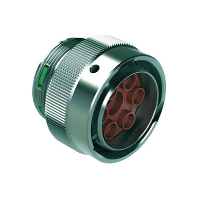 AHDM06-24-07PN by Amphenol Sine Systems Corp - CONNECTOR PLUG HSNG MALE 7POS INLINE