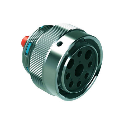 AHDM06-24-09SR by Amphenol Sine Systems Corp - CONNECTOR PLUG HSNG FMALE 9POS INLINE