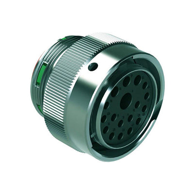 AHDM06-24-18SN by Amphenol Sine Systems Corp - CONNECTOR PLUG HSNG FMALE 18POS INLIN