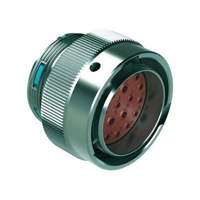 AHDM06-24-21PR by Amphenol Sine Systems Corp - CONNECTOR PLUG HSNG MALE 21POS INLINE