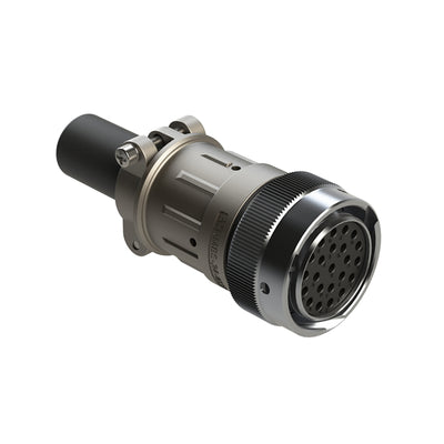 AHDM06-24-23SR-059 by Amphenol Sine Systems Corp - CONNECTOR PLG HSG FMALE 23POS INLINE