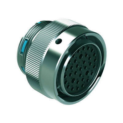 AHDM06-24-35SR by Amphenol Sine Systems Corp - CONNECTOR PLUG HSNG FMALE 35POS INLIN