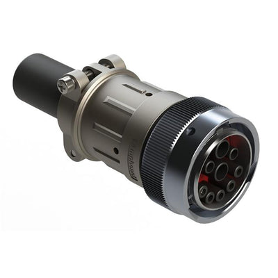 AHDM06-24-91SN-059 by Amphenol Sine Systems Corp - SIZE 24, 9 POSITION ISOBUS PLUG