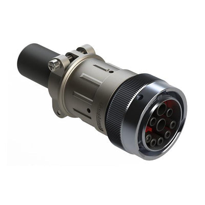 AHDM06-24-91SR16-059 by Amphenol Sine Systems Corp - SIZE 24, 9 POSITION ISOBUS PLUG
