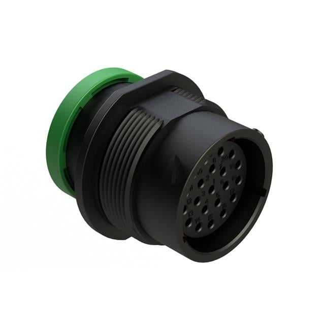 AHDP04-18-21SN-BRA by Amphenol Sine Systems Corp - 21 POSITION RECEPTACLE, SOCKET,