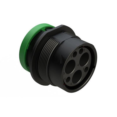 AHDP04-24-07PN-BRACL22 by Amphenol Sine Systems Corp - 7 POSITION RECEPTACLE, PIN, SHEL