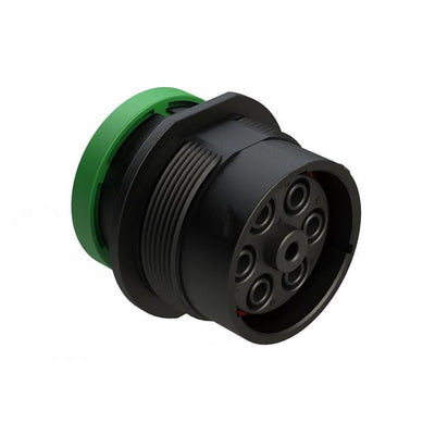 AHDP04-24-07SN-BRA by Amphenol Sine Systems Corp - 7 POSITION RECEPTACLE, SOCKET, S