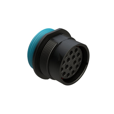 AHDP04-24-16SR-WTA by Amphenol Sine Systems Corp - CONNECTOR RECPT HSG FMALE 16POS PNL MT