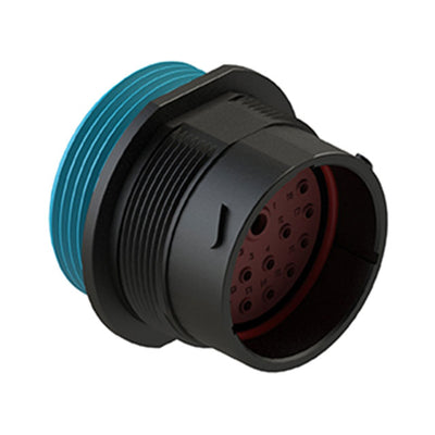 AHDP04-24-18PR-WTA by Amphenol Sine Systems Corp - CONNECTOR RECPT HSNG MALE 18POS PNL MT