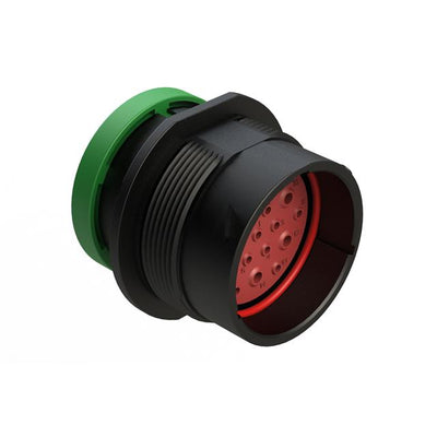 AHDP04-24-19PN-BRA by Amphenol Sine Systems Corp - 19 POSITION RECEPTACLE, PIN, SHE