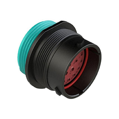 AHDP04-24-21PR-WTA by Amphenol Sine Systems Corp - CONNECTOR RECPT HSNG MALE 21POS PNL MT