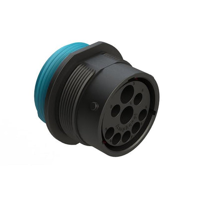 AHDP04-24-91PR-WTA by Amphenol Sine Systems Corp - SIZE 24, 9 POSITION ISOBUS RECEP