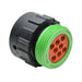 AHDP06-18-08PN-WTA by Amphenol Sine Systems Corp - CONNECTOR PLG HSG MALE 8POS INLINE