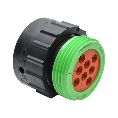 AHDP06-18-08SN-WTA by Amphenol Sine Systems Corp - CONNECTOR PLG HSG FMALE 8POS INLINE