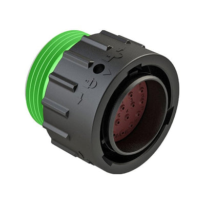 AHDP06-18-21PN-WTA by Amphenol Sine Systems Corp - CONNECTOR PLG HSG MALE 21POS INLINE