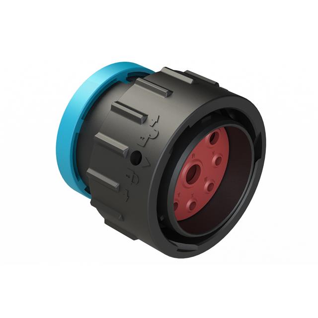AHDP06-24-09PR-BRA by Amphenol Sine Systems Corp - 9 POSITION PLUG, PIN, SHELL SIZE