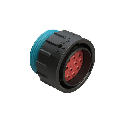 AHDP06-24-16PR-WTA by Amphenol Sine Systems Corp - CONNECTOR PLG HSG MALE 16POS INLINE