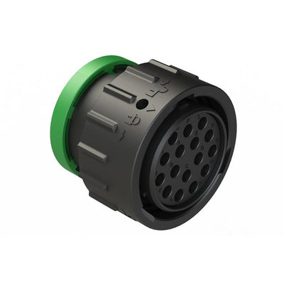 AHDP06-24-16SN-BRA by Amphenol Sine Systems Corp - 16 POSITION PLUG, SOCKET, SHELL