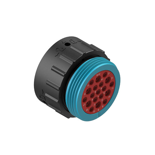 AHDP06-24-19PR-WTA by Amphenol Sine Systems Corp - CONNECTOR PLUG HSG MALE 19POS INLINE