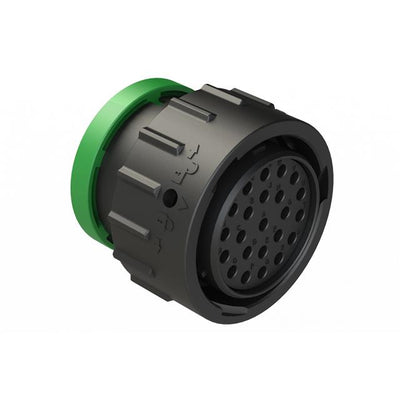 AHDP06-24-23SN-BRA by Amphenol Sine Systems Corp - 23 POSITION PLUG, SOCKET, SHELL