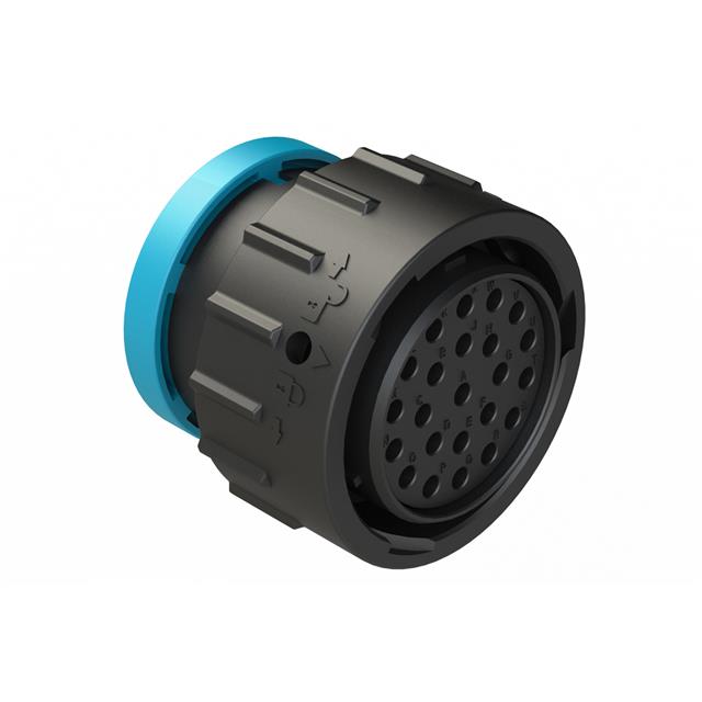 AHDP06-24-23SR-BRA by Amphenol Sine Systems Corp - 23 POSITION PLUG, SOCKET, SHELL