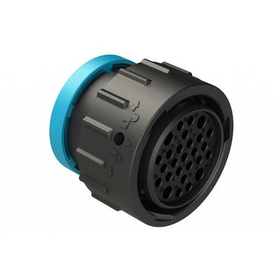 AHDP06-24-27SR-BRA by Amphenol Sine Systems Corp - 27 POSITION PLUG, SOCKET, SHELL