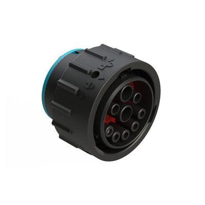 AHDP06-24-91SR-SRA by Amphenol Sine Systems Corp - SIZE 24, 9 POSITION ISOBUS PLUG,