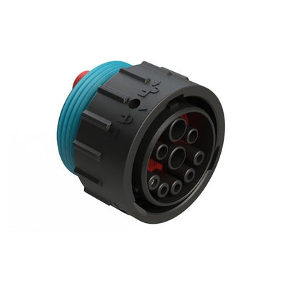 AHDP06-24-91SR16-WTA by Amphenol Sine Systems Corp - SIZE 24, 9 POSITION ISOBUSPLUG,