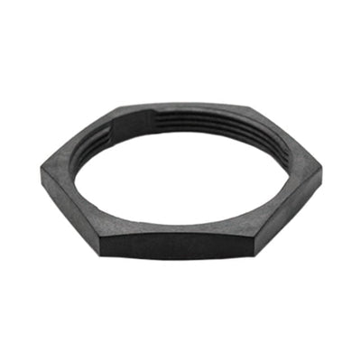 AHDP18-PN01 by Amphenol Sine Systems Corp - CONNECTOR HEX NUT 18 BLACK