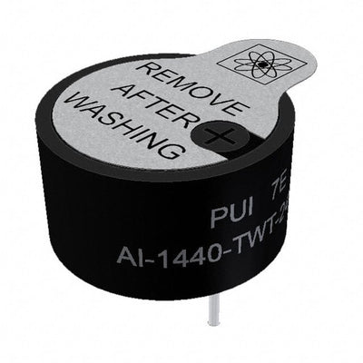 AI-1440-TWT-24V-2-R by PUI Audio, Inc. - BUZZER PIEZO 24V 13.8MM TH