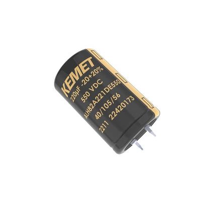 ALH82A181CF550 by KEMET - ALUMIN CAP SNAP IN 105C 180UF 550V