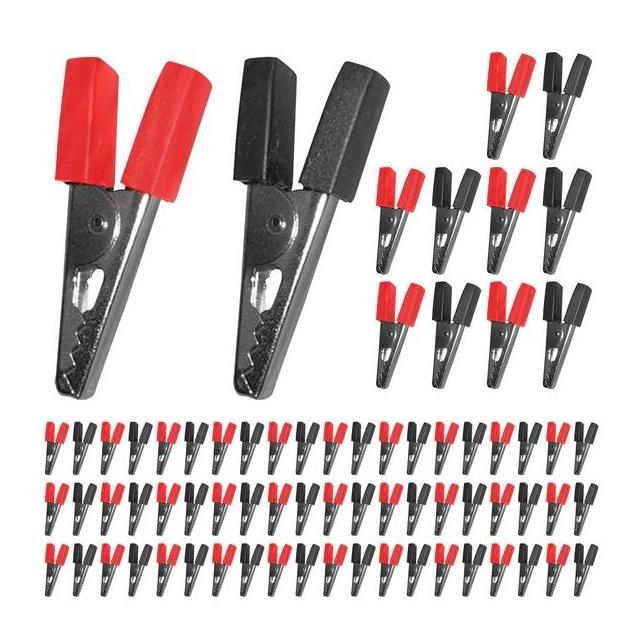 ALLIGATOR 72 PCS by 5 Core Inc - 72Pcs Metal Alligator Clips