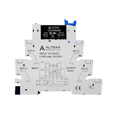 ASR-SMD48D0.1T by Altran Magnetics, LLC - SOLIDSTATE RELAY SPST-NO 100MA 3-58V