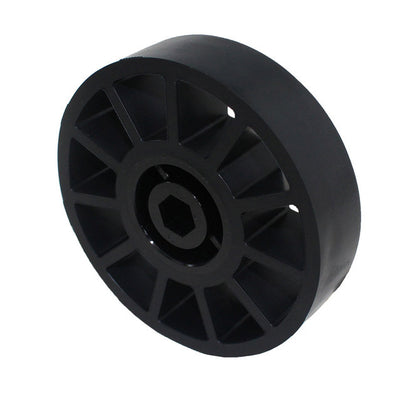 AM-3480_BLACK by AndyMark - 4"" COMPLIANT WHEEL 1/2"" HEX 60A