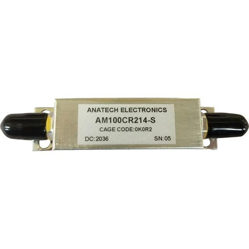 AM100CR214-S by Anatech Electronics Inc. - 100 MHZ CRYSTAL BAND PASS FILTER