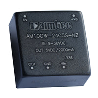 AM10CW-2424S-NZ by aimtec - DC DC CONVERTER 24V 10W