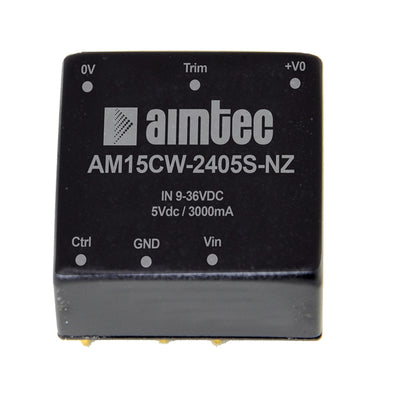 AM15CW-2403S-NZ by aimtec - DC DC CONVERTER 3.3V 15W