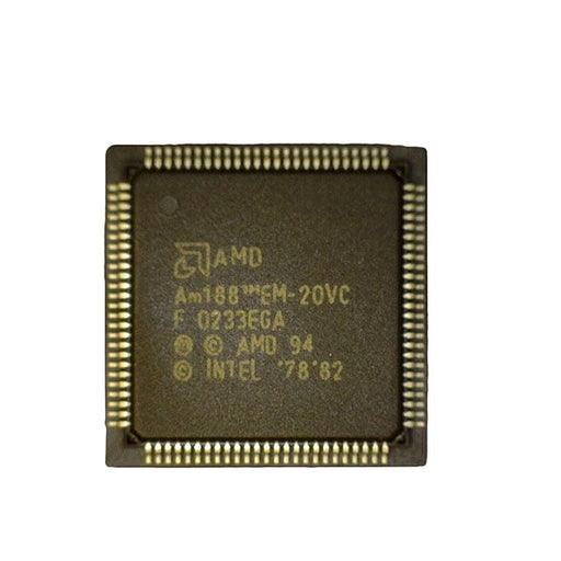 AM188EM-20VC/W by AMD - IC MCU 16BIT ROMLESS 100TQFP