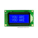 AMC0802BR-B-B6WTDW by Orient Display - LCD COB CHAR 8X2 BLUE TRANSF