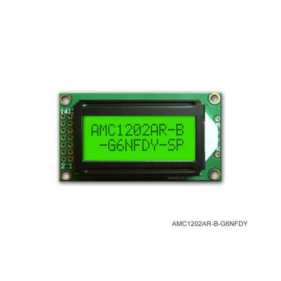 AMC1202AR-B-G6NFDY by Orient Display - LCD COB CHAR 12X2 Y/G TRANSF